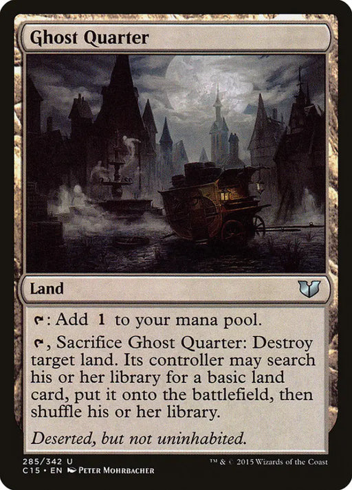 Ghost Quarter [Commander 2015] - MTG Single