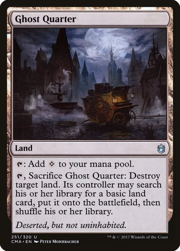 Ghost Quarter [Commander Anthology] - MTG Single