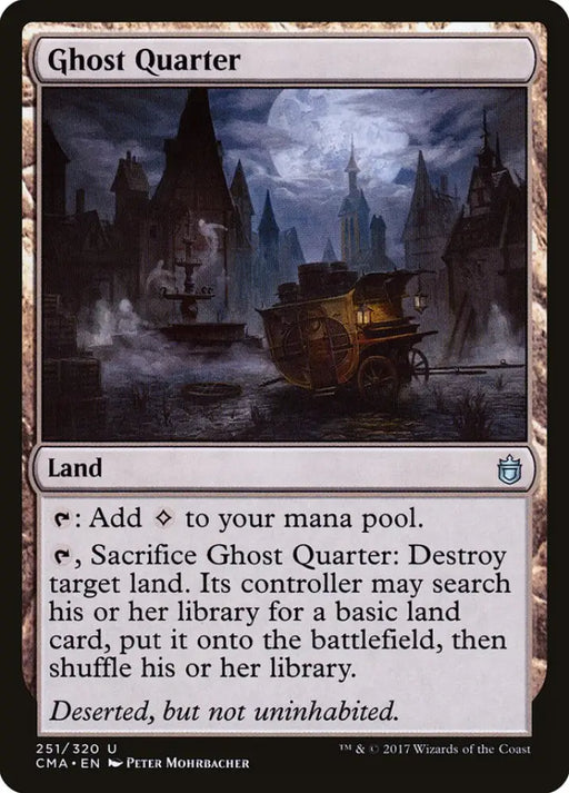 Ghost Quarter [Commander Anthology] - MTG Single