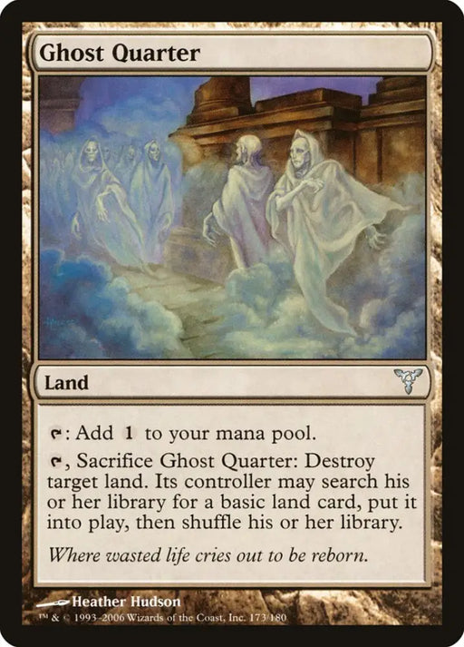 Ghost Quarter [Dissension] - MTG Single