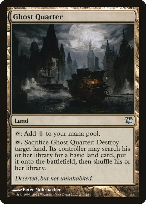 Ghost Quarter [Innistrad] - MTG Single