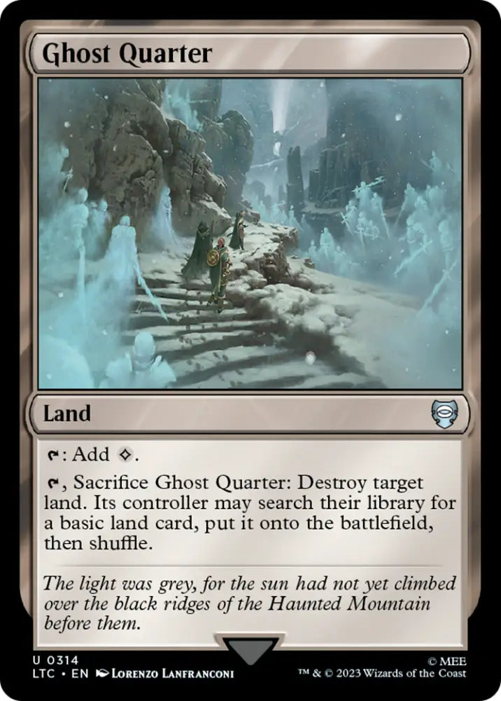 Ghost Quarter [The Lord of the Rings: Tales of Middle-Earth Commander] - MTG Single