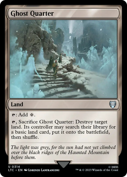 Ghost Quarter [The Lord of the Rings: Tales of Middle-Earth Commander] - MTG Single