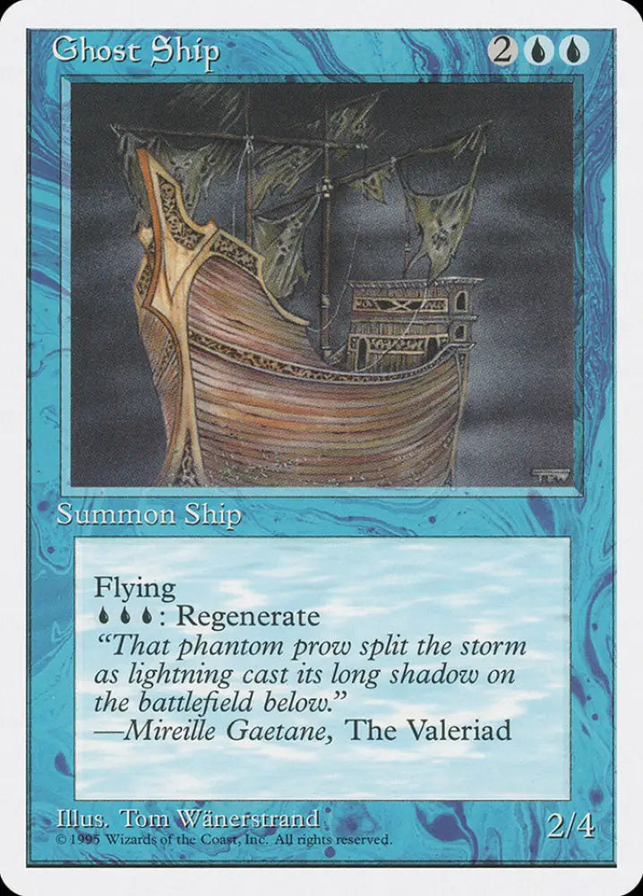 Ghost Ship [Fourth Edition] - MTG Single