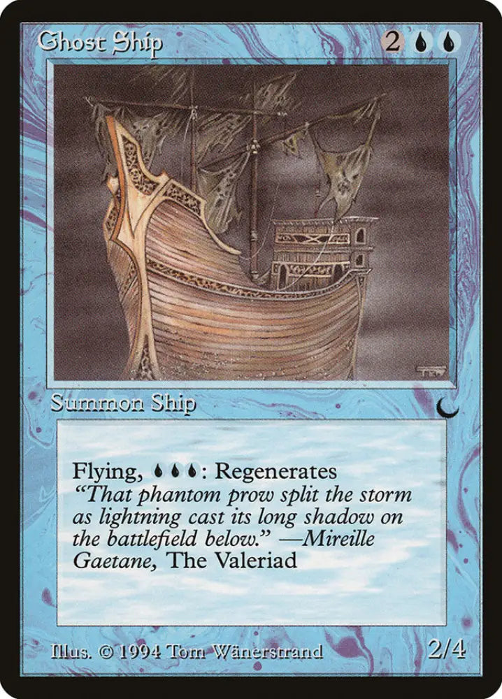 Ghost Ship [The Dark] - MTG Single