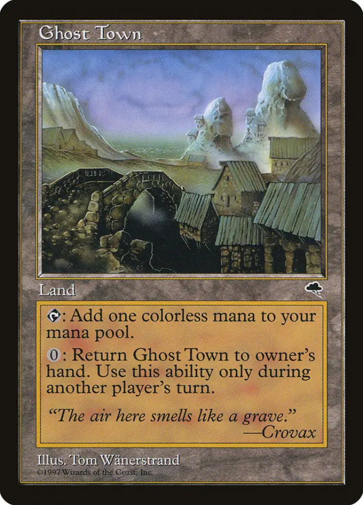 Ghost Town [Tempest] - MTG Single