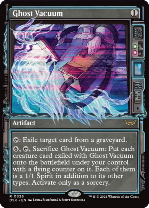 Ghost Vacuum (Showcase) [Duskmourn: House of Horror] - MTG Single