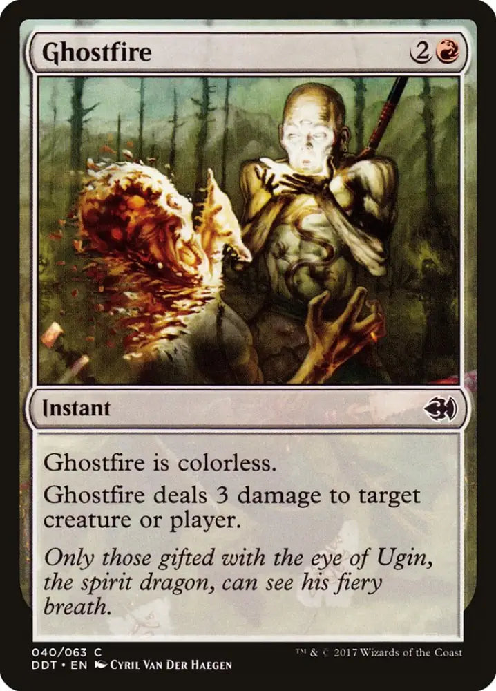 Ghostfire [Duel Decks: Merfolk vs. Goblins] - MTG Single