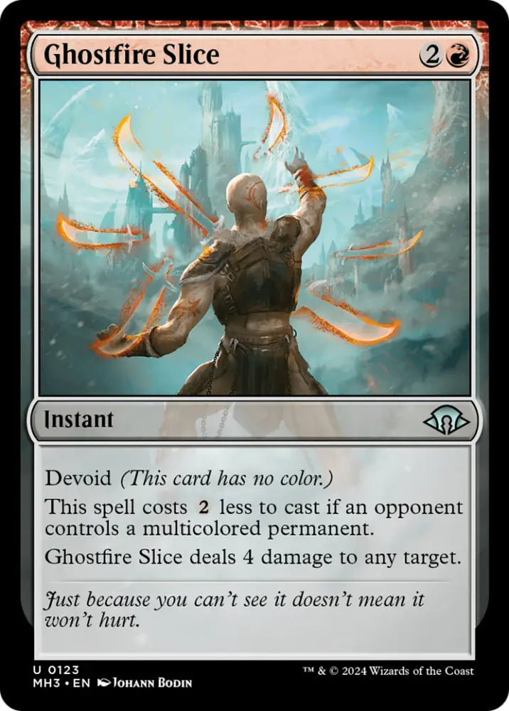 Ghostfire Slice [Modern Horizons 3] - MTG Single