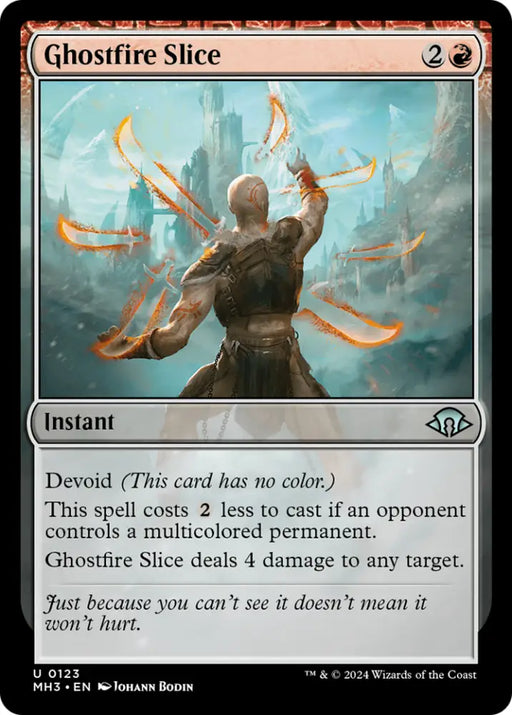 Ghostfire Slice [Modern Horizons 3] - MTG Single