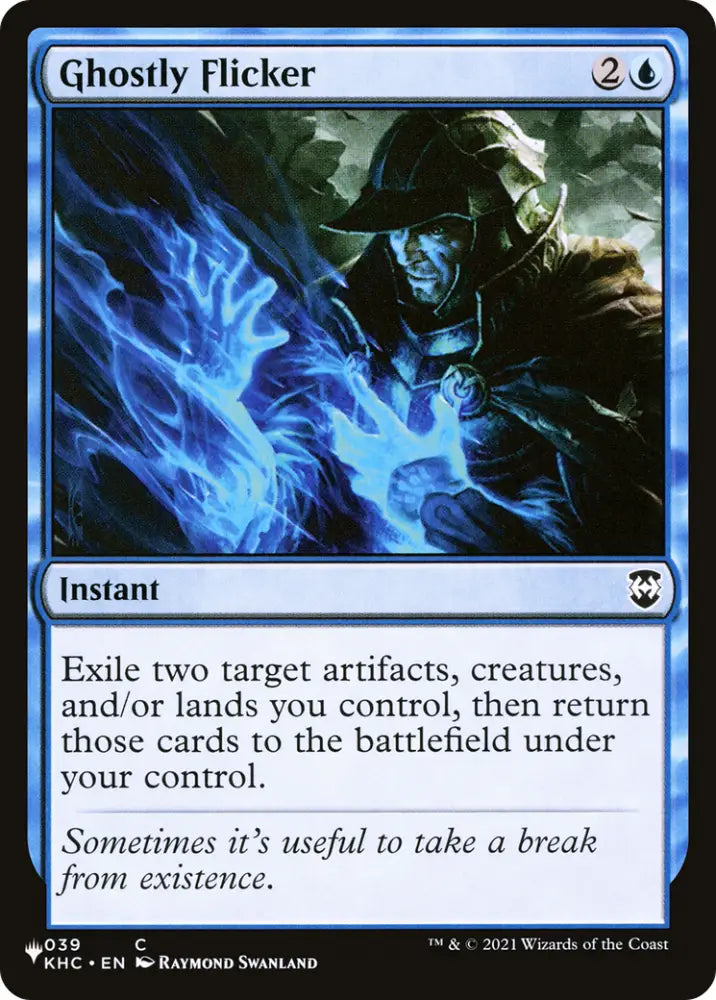 Ghostly Flicker [The List] - MTG Single