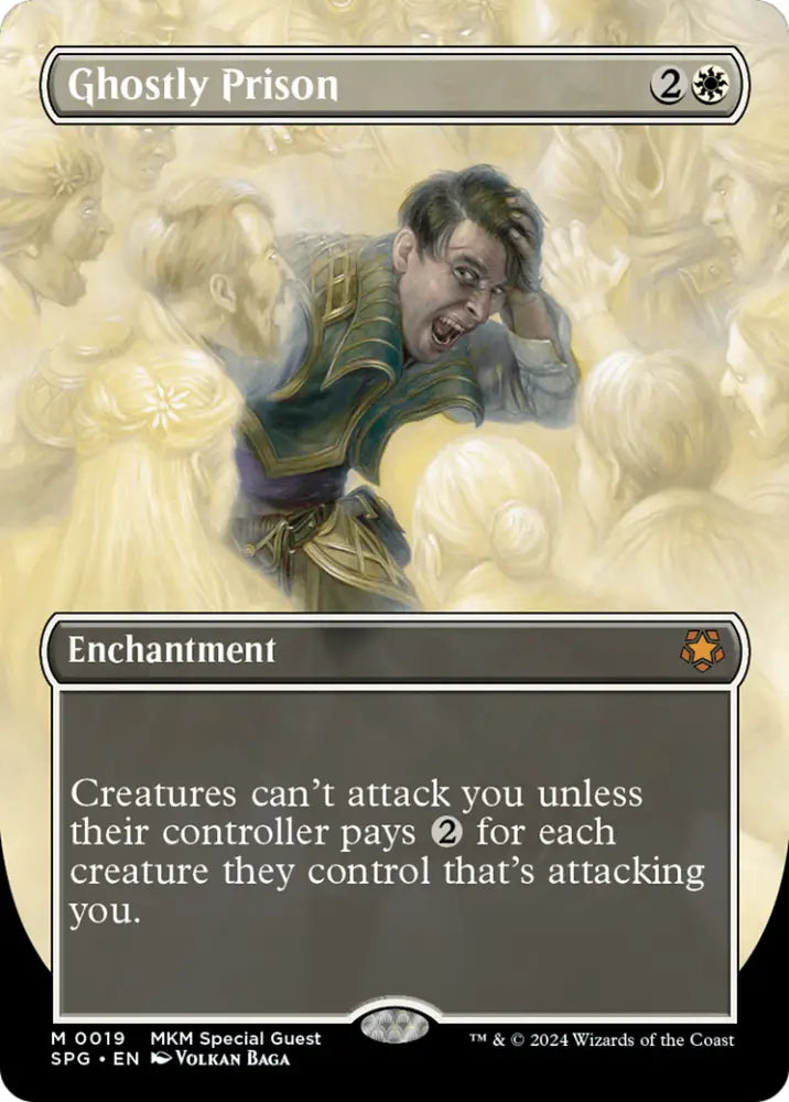 Ghostly Prison (Borderless) [Murders at Karlov Manor Special Guests] - MTG Single