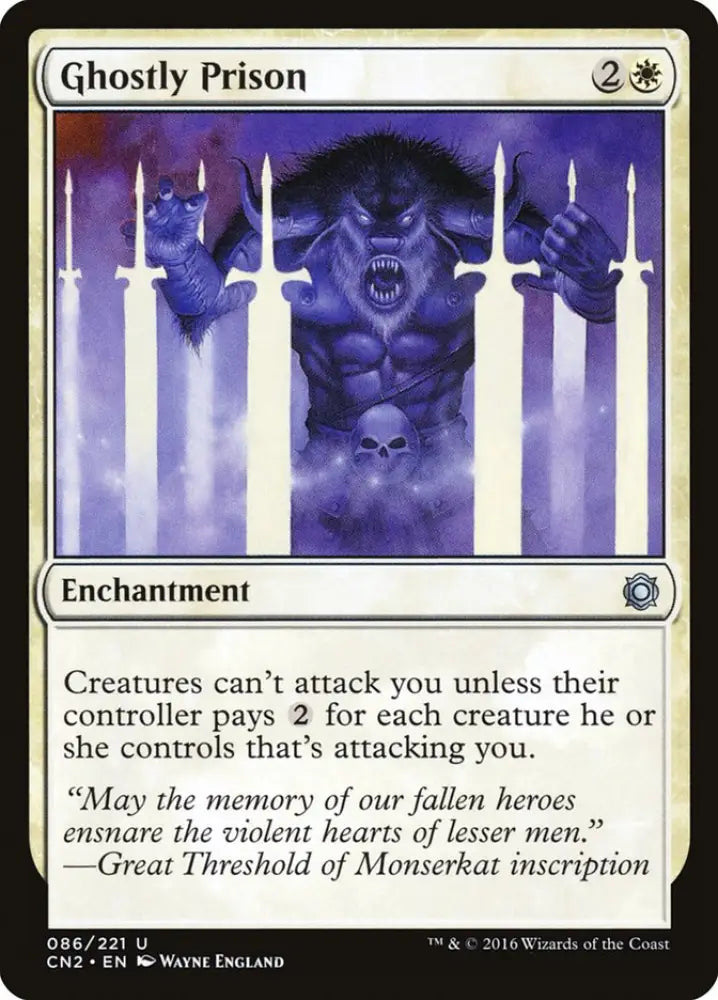 Ghostly Prison [Conspiracy: Take the Crown] - MTG Single