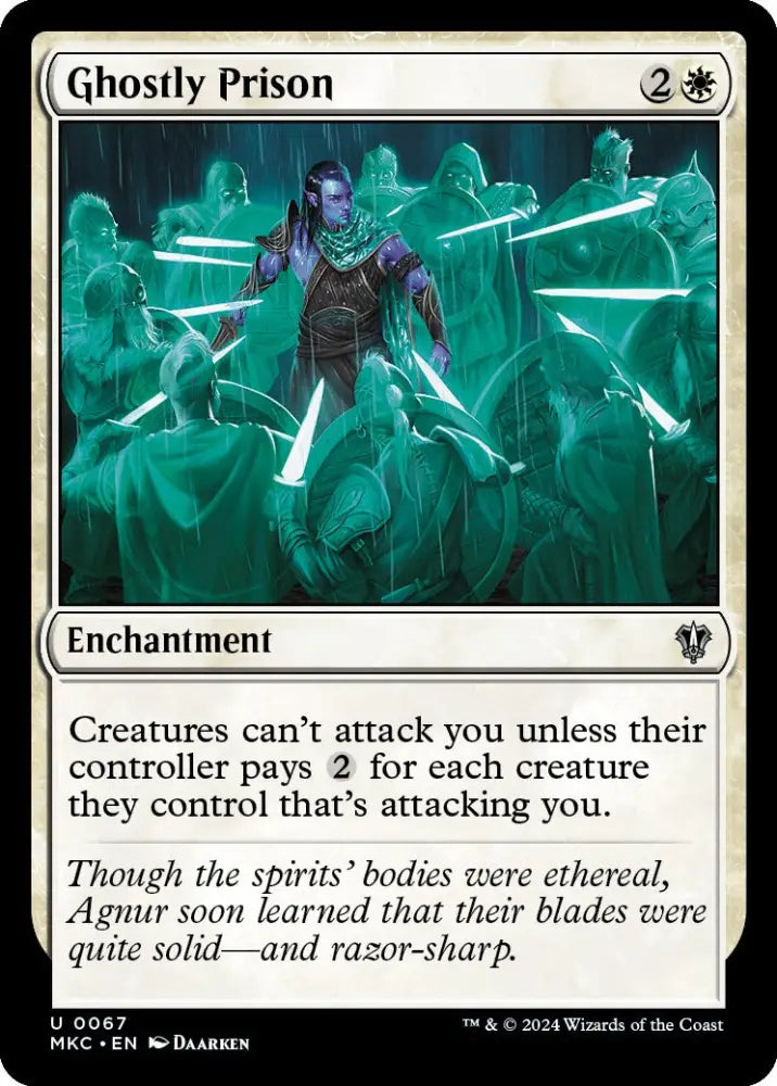 Ghostly Prison [Murders at Karlov Manor Commander] - MTG Single