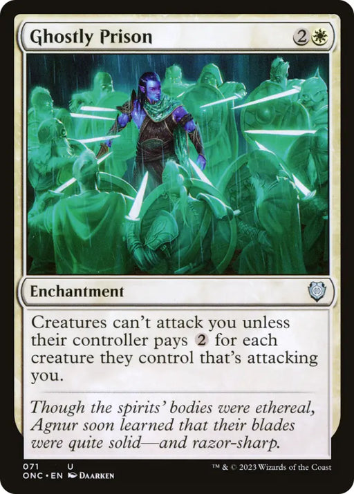 Ghostly Prison [Phyrexia: All Will Be One Commander] - MTG Single