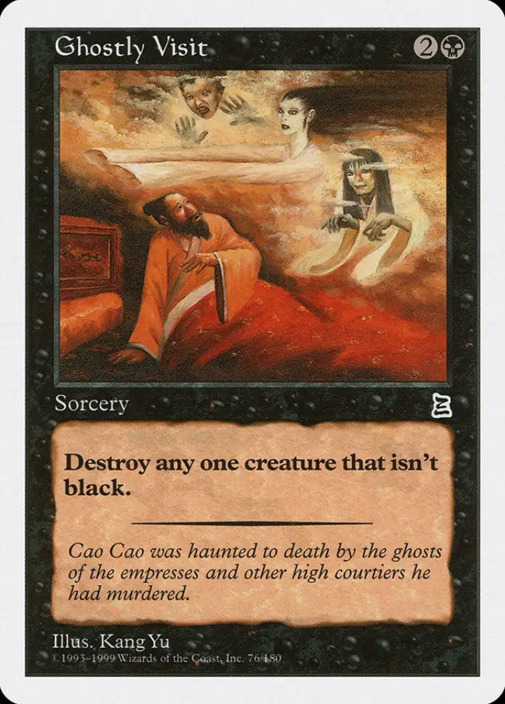 Ghostly Visit [Portal Three Kingdoms] - MTG Single