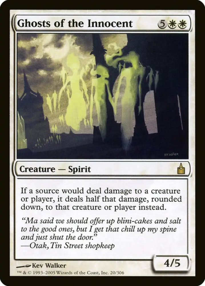 Ghosts of the Innocent [Ravnica: City of Guilds] - MTG Single