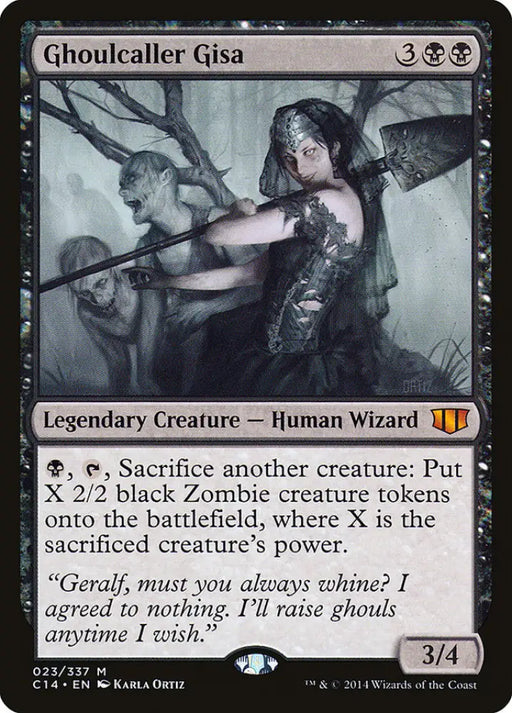 Ghoulcaller Gisa [Commander 2014] - MTG Single