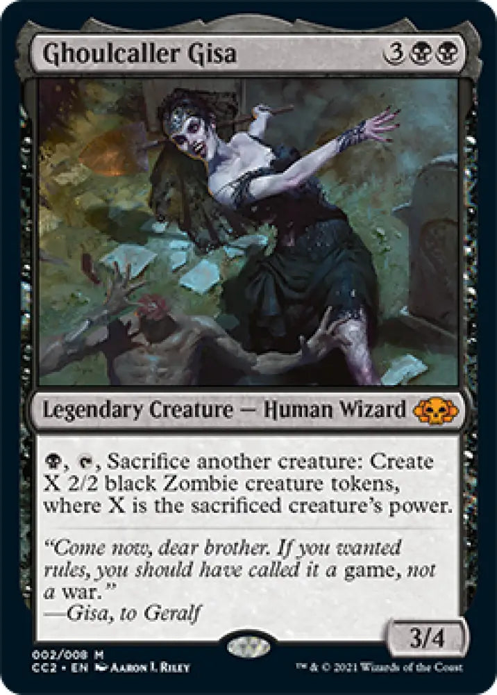 Ghoulcaller Gisa [Commander Collection: Black] - MTG Single