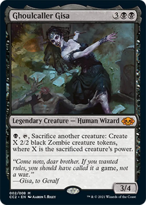 Ghoulcaller Gisa [Commander Collection: Black] - MTG Single