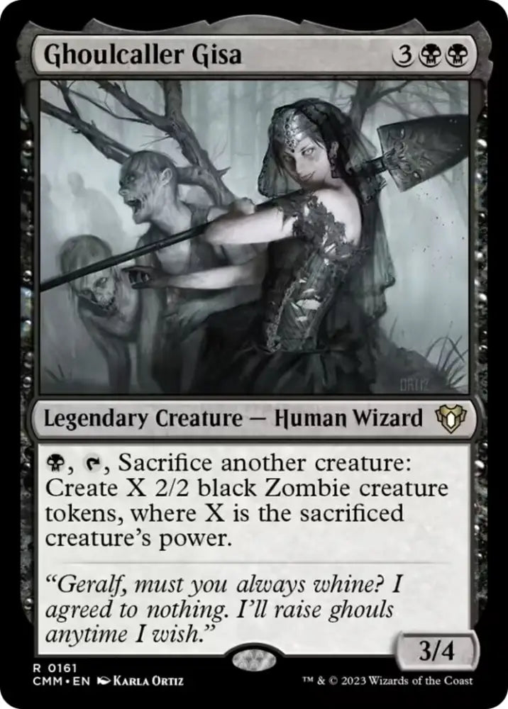 Ghoulcaller Gisa [Commander Masters] - MTG Single