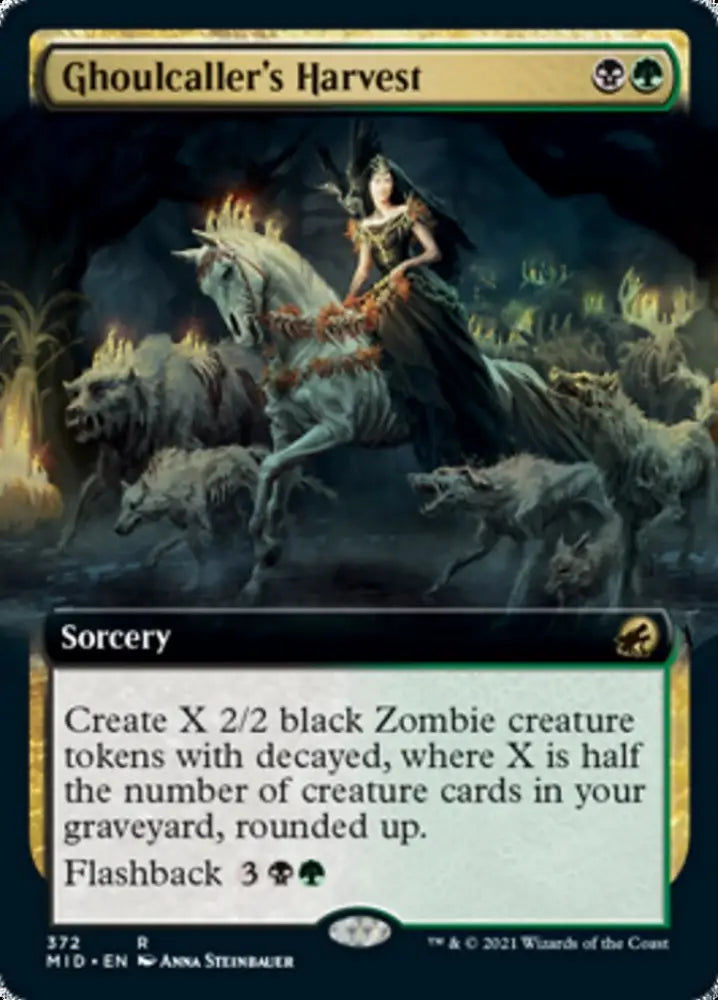 Ghoulcaller’s Harvest (Extended Art) [Innistrad: Midnight Hunt] - MTG Single