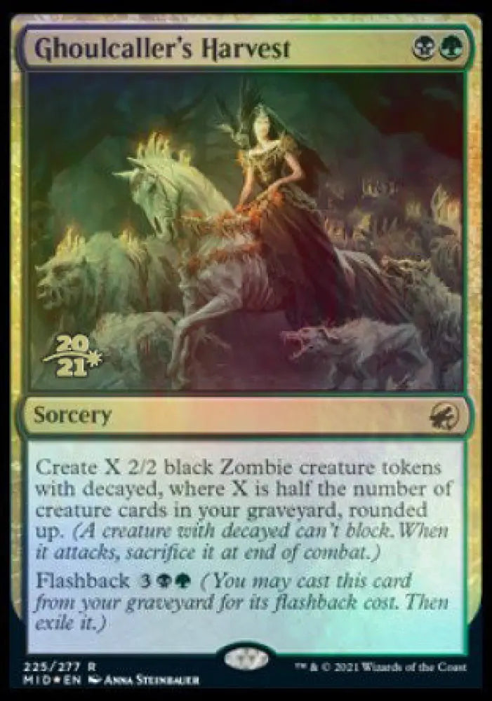 Ghoulcaller’s Harvest [Innistrad: Midnight Hunt Prerelease Promos] - MTG Single