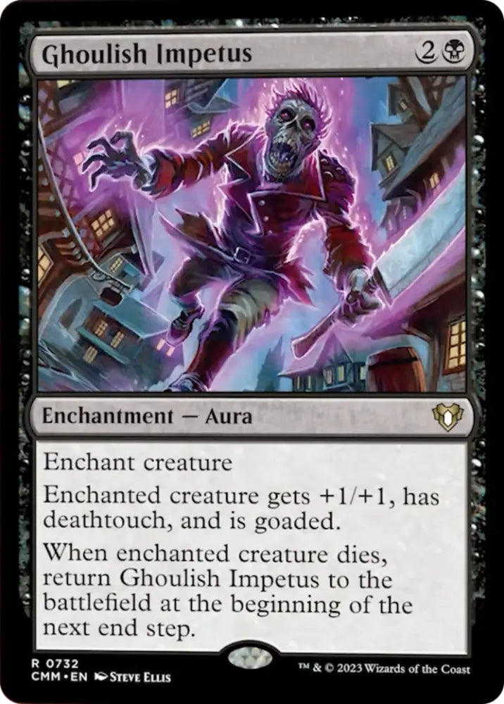 Ghoulish Impetus [Commander Masters] - MTG Single