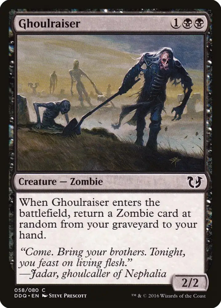 Ghoulraiser [Duel Decks: Blessed vs. Cursed] - MTG Single