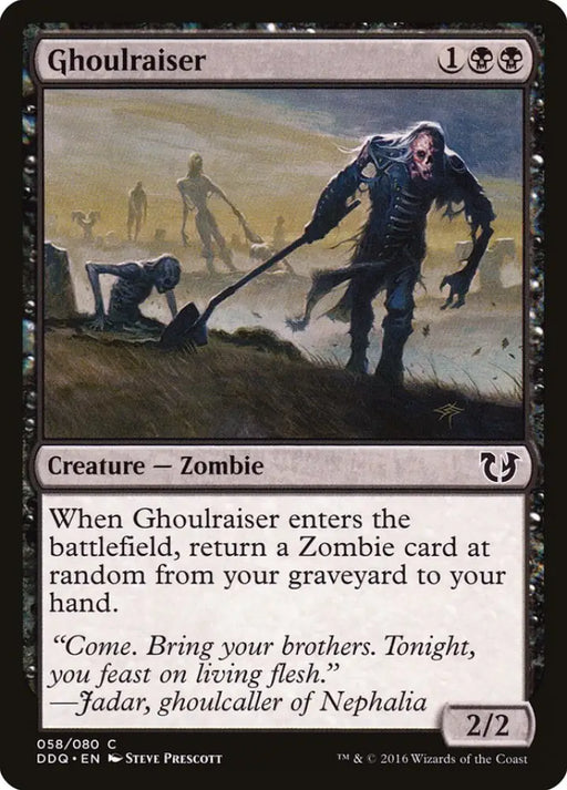 Ghoulraiser [Duel Decks: Blessed vs. Cursed] - MTG Single