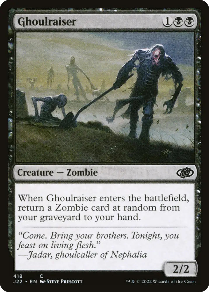 Ghoulraiser [Jumpstart 2022] - MTG Single