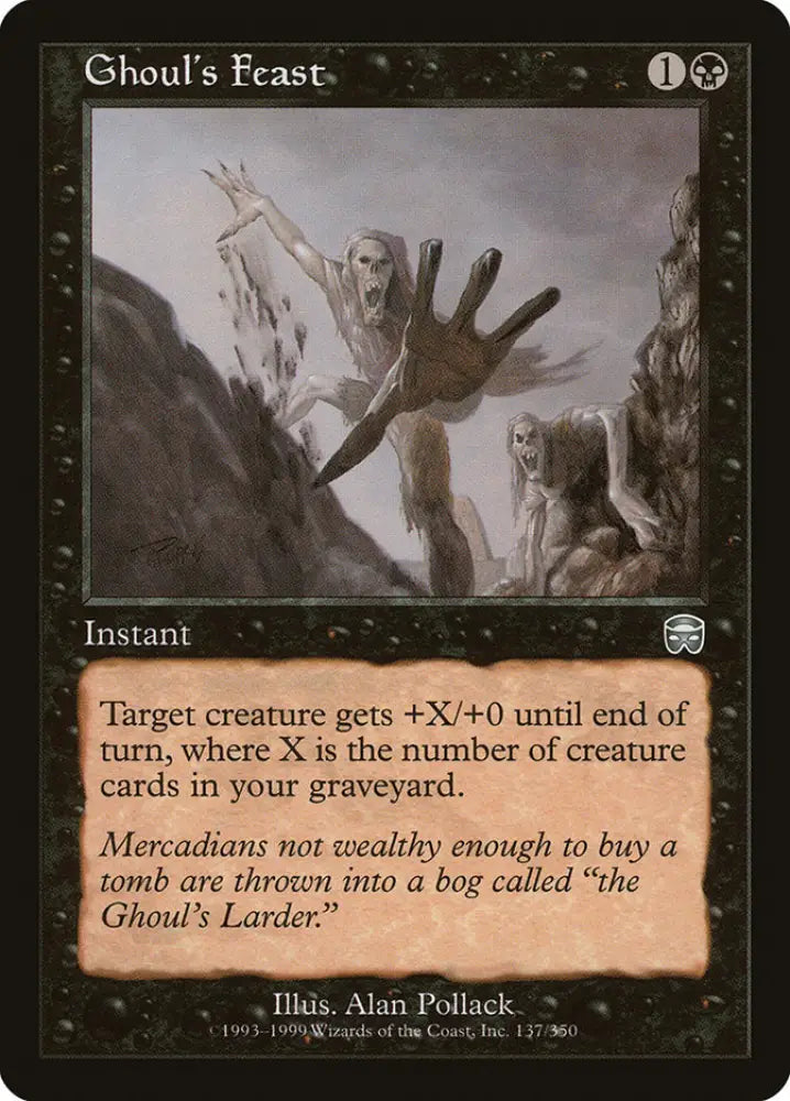 Ghoul’s Feast [Mercadian Masques] - MTG Single