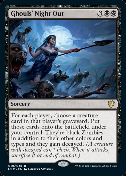 Ghouls’ Night Out [Innistrad: Midnight Hunt Commander] - MTG Single