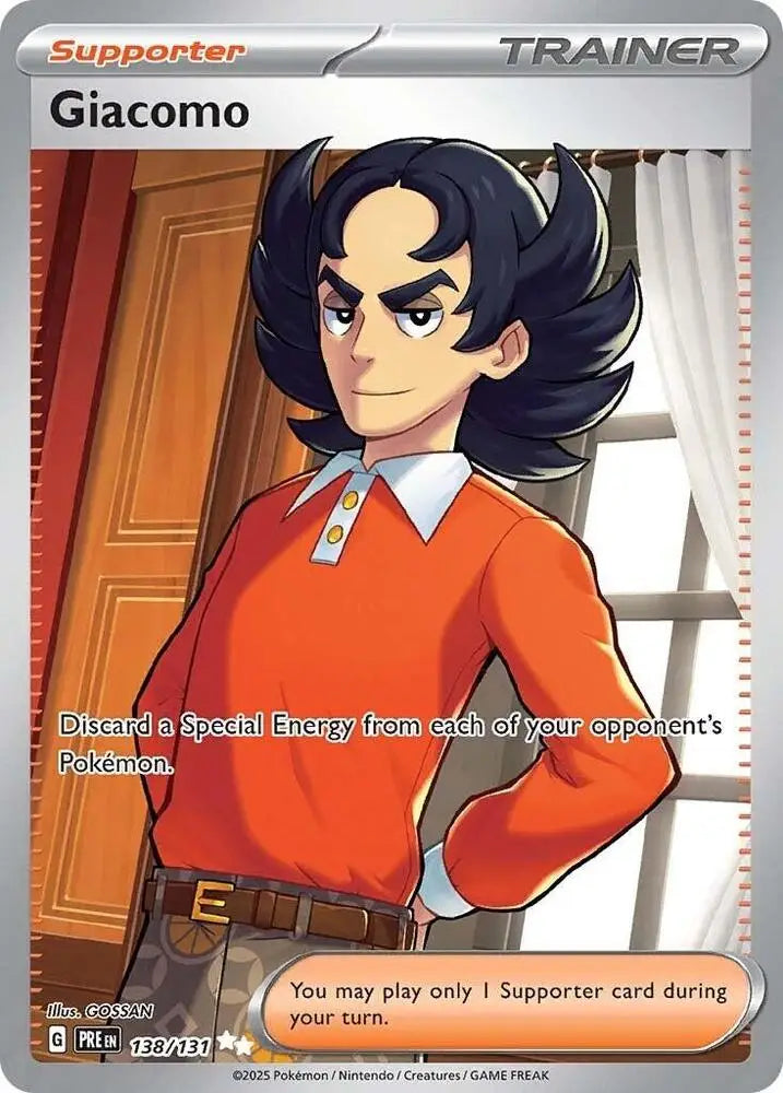 Giacomo (138/131) [Scarlet & Violet: Prismatic Evolutions] - Pokemon Single