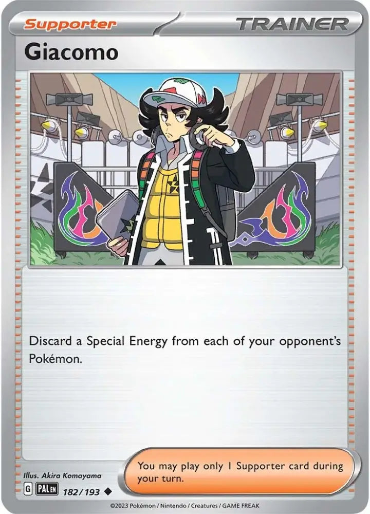 Giacomo (182/193) [Scarlet & Violet: Paldea Evolved] - Pokemon Single