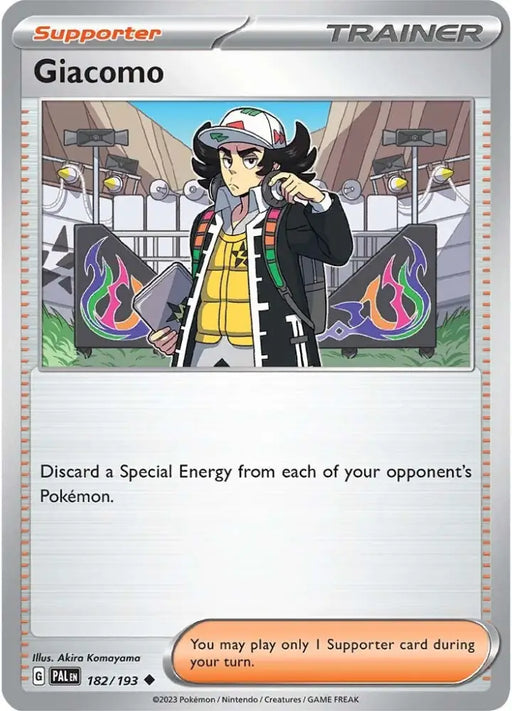 Giacomo (182/193) [Scarlet & Violet: Paldea Evolved] - Pokemon Single