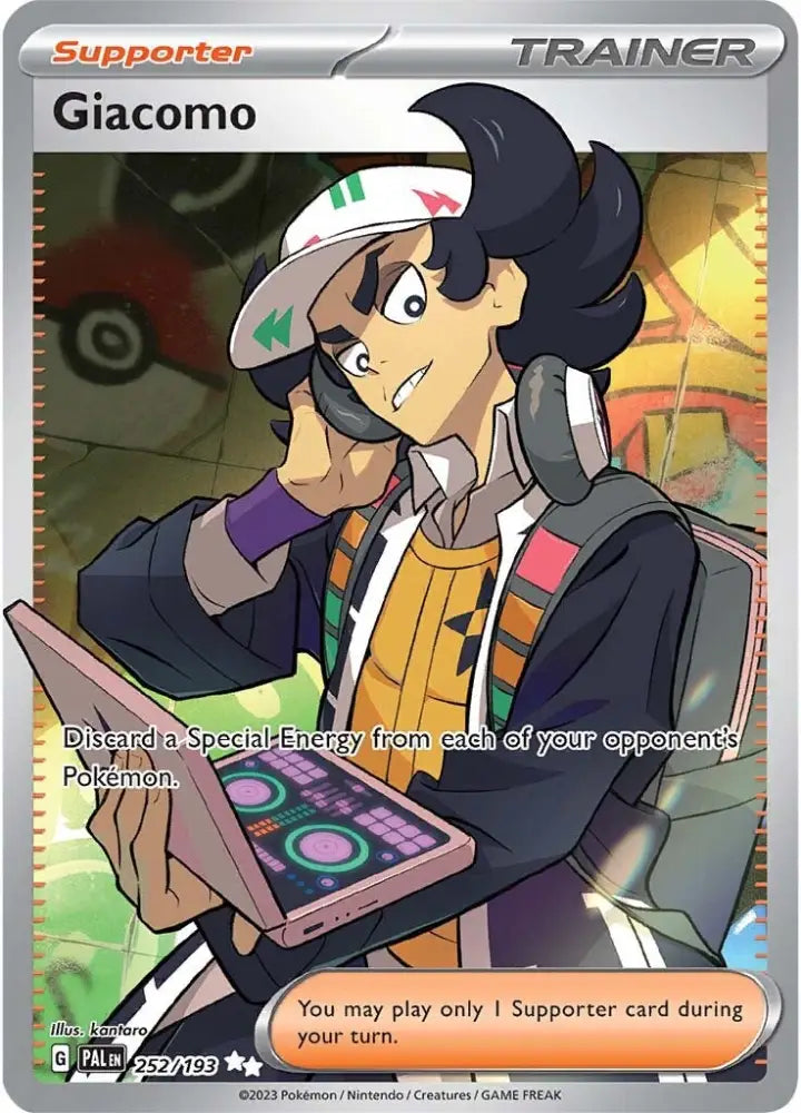 Giacomo (252/193) [Scarlet & Violet: Paldea Evolved] - Pokemon Single