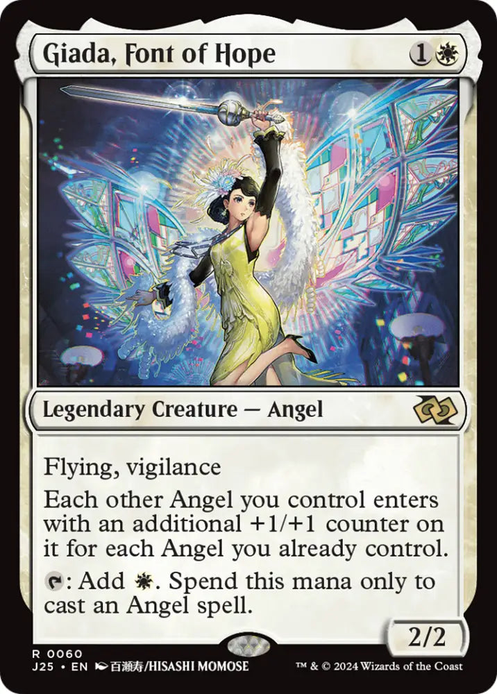 Giada Font of Hope (Anime) [Foundations Jumpstart] - MTG Single