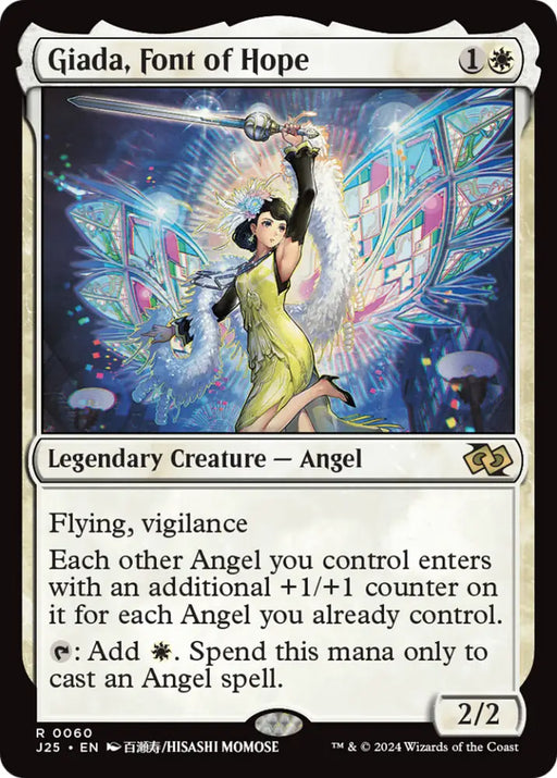 Giada Font of Hope (Anime) [Foundations Jumpstart] - MTG Single