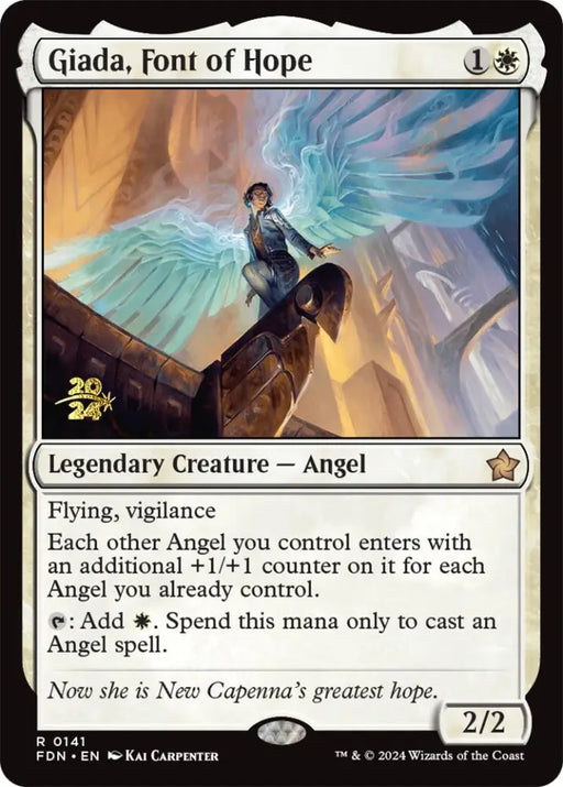 Giada Font of Hope [Foundations Prerelease Promos] - MTG Single