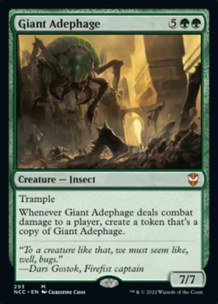 Giant Adephage [Streets of New Capenna Commander] - MTG Single