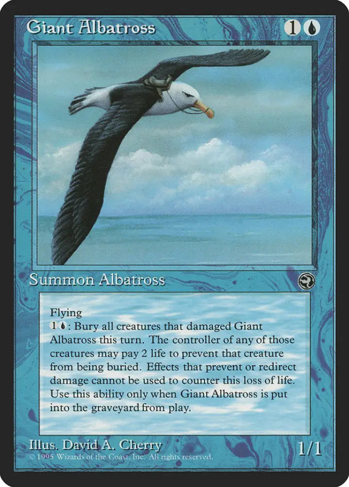 Giant Albatross (Empty Ocean) [Homelands] - MTG Single