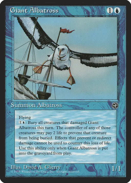 Giant Albatross (Red Flag) [Homelands] - MTG Single