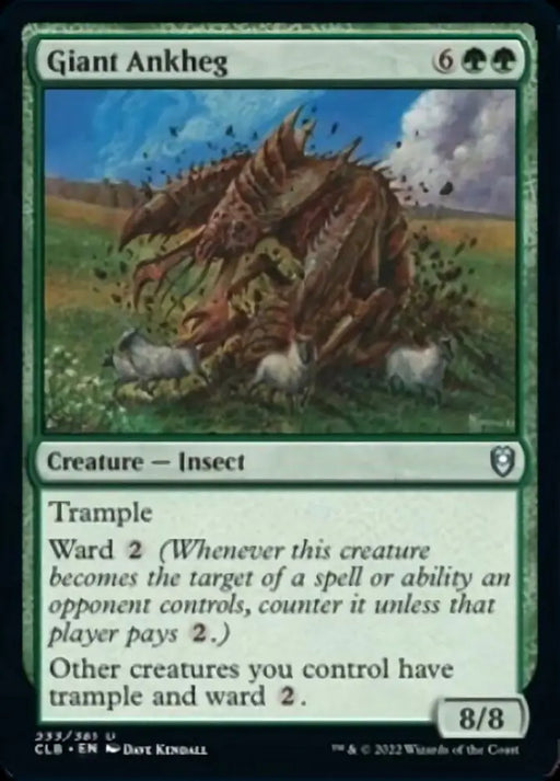 Giant Ankheg [Commander Legends: Battle for Baldur’s Gate] - MTG Single