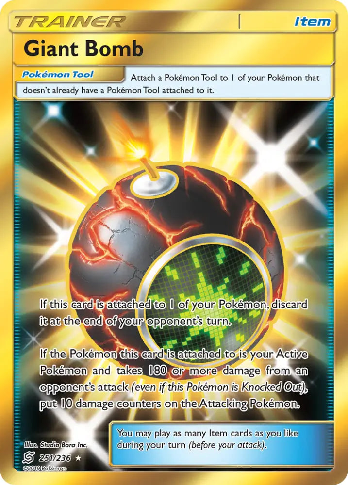 Giant Bomb (251/236) [Sun & Moon: Unified Minds] - Pokemon Single