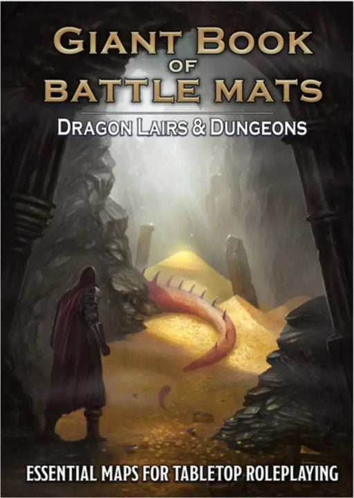 Giant Book of Battle Mats - Dragon Lairs & Dungeons - Role Playing Game