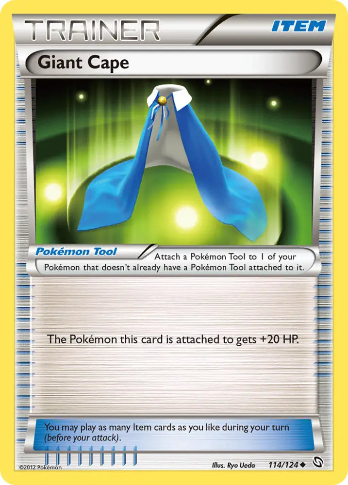 Giant Cape (114/124) [Black & White: Dragons Exalted] - Pokemon Single