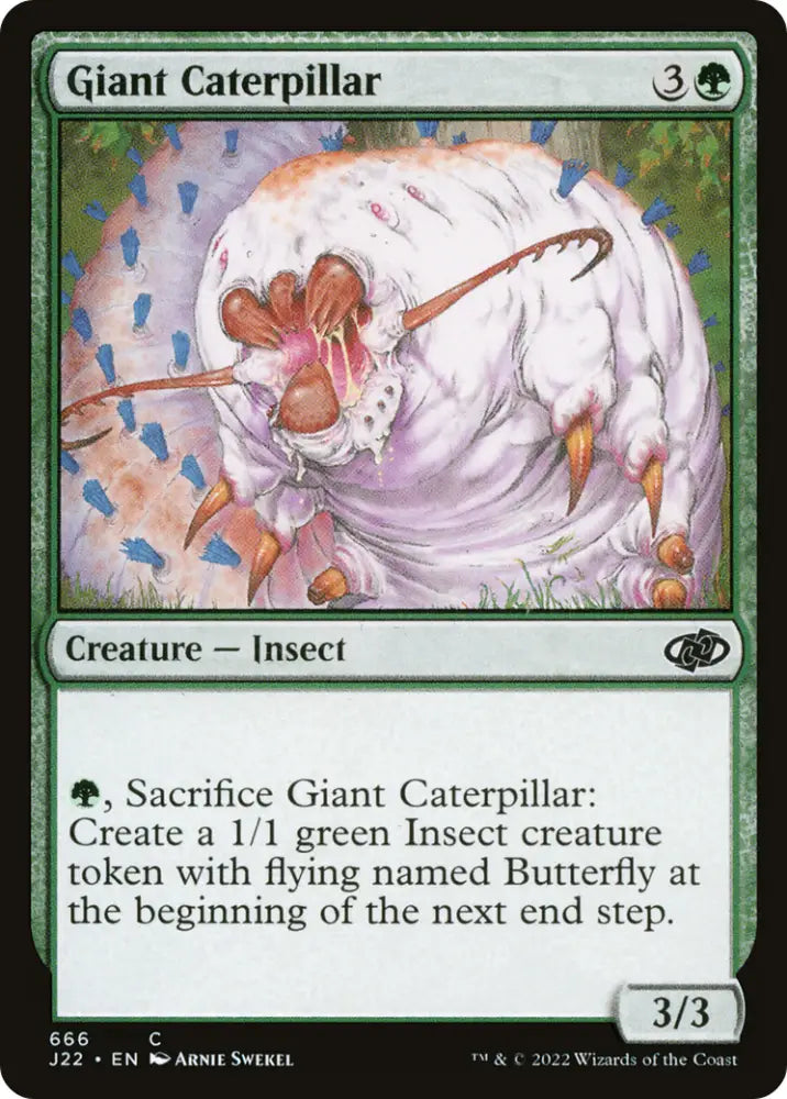 Giant Caterpillar [Jumpstart 2022] - MTG Single