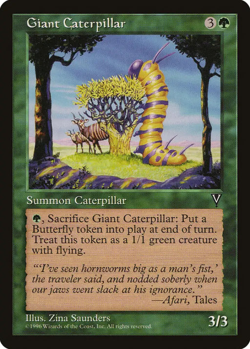 Giant Caterpillar [Visions] - MTG Single