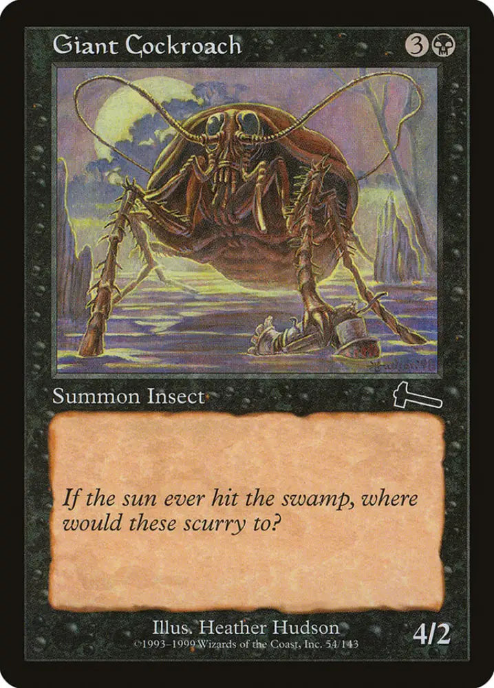 Giant Cockroach [Urza’s Legacy] - MTG Single